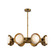 Alonso LED Chandelier in Vintage Brass (452|CH320837VB)