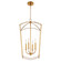 Mantle Four Light Entry in Gold Leaf (19|6812-4-74)