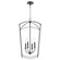 Mantle Four Light Entry in Matte Black (19|6812-4-59)