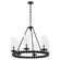 Lee Boulevard Six Light Chandelier in Matte Black (19|661-6-59)