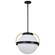 Lakeshore One Light Pendant in Matte Black (72|60-7774)