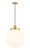 Franklin Restoration One Light Mini Pendant in Satin Gold (405|201CSW-SG-G201-14)