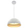 LED Pendant in White With Silver Inside (418|LCFD-20-MCT5-WS)