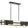 Lowery Four Light Linear Chandelier in Matte Black (54|P400352-31M)