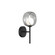 Delcia LED Wall Sconce (423|W60601BKSM)