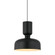 Pedestal One Light Pendant (423|C71102BK)