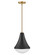 Haddie LED Pendant in Black (531|83417BK)