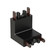 Continuum - Track Track Wall To Ceiling Connector in Black (86|ETMSC90-W2C-BK)