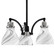 Easton Three Light Chandelier in Matte Black & Brushed Nickel (200|1943-MBBN-4769)