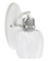 Easton One Light Wall Sconce in White & Brushed Nickel (200|1931-WHBN-4810)