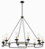 Hillstone 12 Light Chandelier in Sand Coal & Soft Brass (7|3207-781)