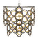 Mauresque Six Light Chandelier in Bronze Gold/Contemporary Gold Leaf (142|9000-1106)