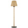 Suzanne Duin One Light Floor Lamp in Natural/Mole Black (142|8000-0139)