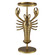 Georgetown Drinks Table in Antique Brass (142|4000-0170)