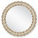 Ellaria Mirror in Natural/Brass/Mirror (142|1000-0136)