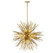 Killiam 16 Light Pendant in Cavalier Gold (51|7-1956-16-37)