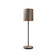 Cylindrical One Light Table Lamp in American Walnut (486|7089.18)