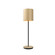 Cylindrical One Light Table Lamp in Maple (486|7079.34)