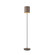 Cylindrical One Light Floor Lamp in American Walnut (486|3054.18)