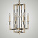 Magro Four Light Chandelier in Old Bronze (Black) with Old Brass (183|CH3542-35S-36G-ST)