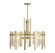 Guillford Six Light Pendant in Warm Brass (159|V6-L7-3002-6-322)