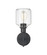 Asheville One Light Wall Sconce in Matte Black (59|46941-MB)