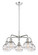 Downtown Urban Five Light Chandelier in Polished Chrome (405|516-5CR-PC-G556-6CL)