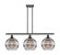 Ballston Three Light Island Pendant in Oil Rubbed Bronze (405|516-3I-OB-G556-10SM)