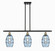 Ballston Three Light Island Pendant in Black Antique Brass (405|516-3I-BAB-G557-6BL)