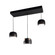 Onyx LED Pendant in Black (78|AC6783BK)