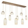 Vessel LED Linear Pendant in Novel Brass (404|PLB0091-09-NB-A-C01-L3)