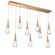 Raindrop LED Linear in Heritage Brass (404|PLB0078-09-HB-C-C01-L3)
