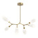 Fiori LED Branch in Gilded Brass (404|PLB0071-BA-GB-WL-001-L3)