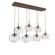 Nebula LED Pendant in Burnished Bronze (404|PLB0068-07-BB-ZC-C01-L1)