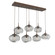 Nebula LED Pendant in Burnished Bronze (404|PLB0068-07-BB-GS-C01-L1)