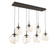 Aster LED Pendant in Flat Bronze (404|PLB0066-07-FB-GA-C01-L1)