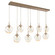 Aster Nine Light Pendant in Novel Brass (404|PLB0062-09-NB-A-C01-E2)