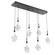 Blossom LED Linear Pendant in Matte Black (404|PLB0059-07-MB-BC-C01-L1)