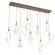 Aalto LED Pendant in Flat Bronze (404|PLB0049-09-FB-RA-C01-L3)