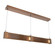 Parallel LED Linear Suspension in Burnished Bronze (404|PLB0042-47-BB-BG-CA1-L3)