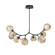 Gem LED Branch in Matte Black (404|PLB0039-BB-MB-B-001-L3-RTS)