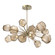 Gem LED Starburst in Gilded Brass (404|PLB0039-0D-GB-B-001-L1)