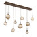 Gem LED Linear Pendant in Flat Bronze (404|PLB0039-09-FB-B-C01-L3)