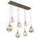 Gem LED Linear Pendant in Flat Bronze (404|PLB0039-07-FB-B-C01-L3)