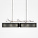 Ironwood Six Light Linear Chandelier in Novel Brass (404|PLB0032-0A-NB-IW-001-E2)