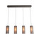 Downtown Mesh LED Pendant in Graphite (404|PLB0020-05-GP-F-C01-L1)