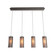 Downtown Mesh LED Pendant in Beige Silver (404|PLB0020-05-BS-F-C01-L1)