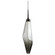 Rock Crystal LED Pendant in Matte Black (404|LAB0050-19-MB-CS-C01-L1)