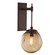 Aster One Light Wall Sconce in Flat Bronze (404|IDB0062-22-FB-B-E2)