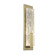 Glacier LED Wall Sconce in Gilded Brass (404|IDB0061-19-GB-GC-L3)